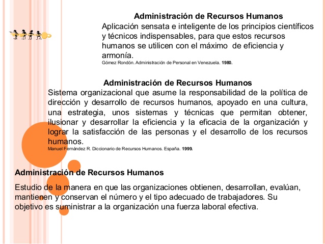 administracion de recursos humanos pdf